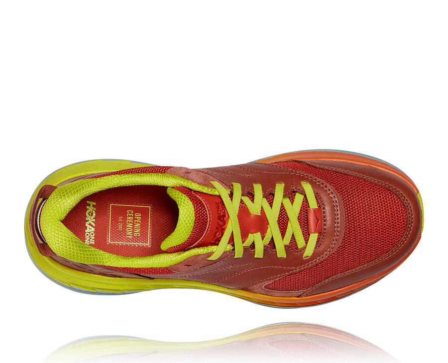 Tenis Hoka One One Hombre Rojos - Bondi L - BTEL46732